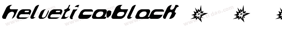 helvetica-black__0字体转换