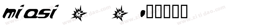miasi_0字体转换