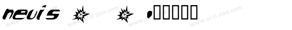 nevis_0字体转换