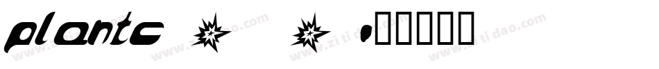 plantc_0字体转换