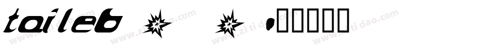 taileb_0字体转换