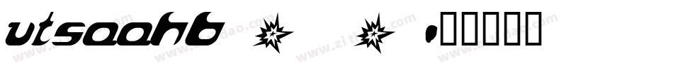 utsaahb_0字体转换