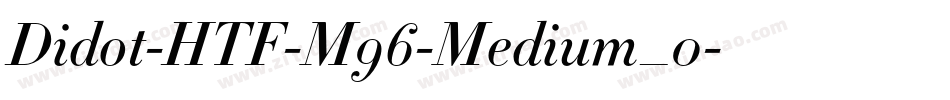Didot-HTF-M96-Medium_0字体转换