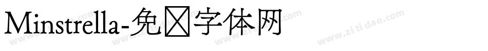 Minstrella字体转换