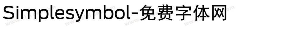 Simplesymbol字体转换
