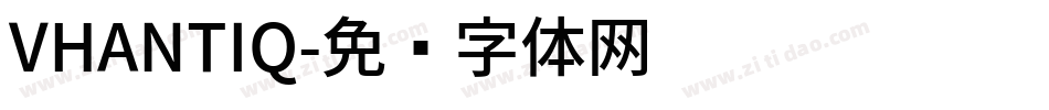 VHANTIQ字体转换