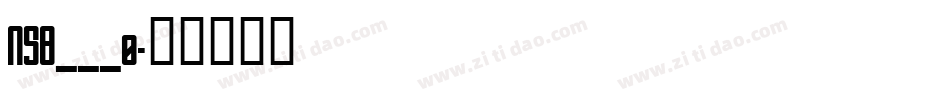NSB___0字体转换