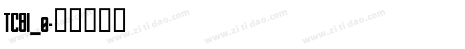 TCBI_0字体转换