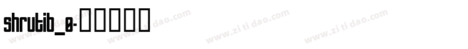 shrutib_0字体转换