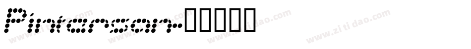 Pintersan字体转换