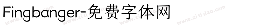 Fingbanger字体转换