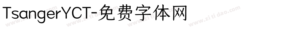 TsangerYCT字体转换