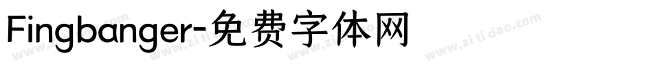 Fingbanger字体转换