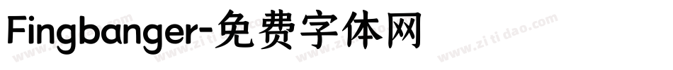 Fingbanger字体转换