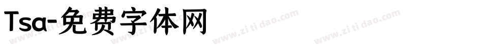 Tsa字体转换