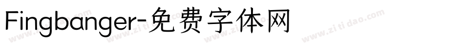 Fingbanger字体转换