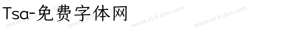 Tsa字体转换