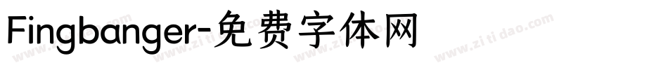 Fingbanger字体转换