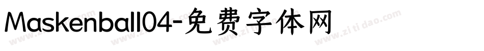 Maskenball04字体转换