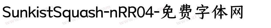 SunkistSquash-nRR04字体转换