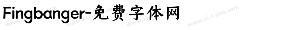 Fingbanger字体转换