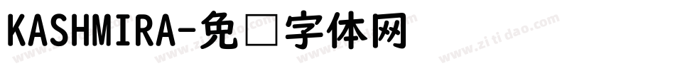 KASHMIRA字体转换