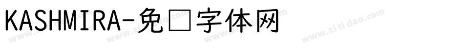 KASHMIRA字体转换