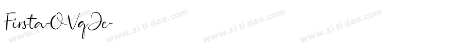 Firsta-OVqJe字体转换