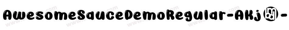 AwesomeSauceDemoRegular-AKj6字体转换