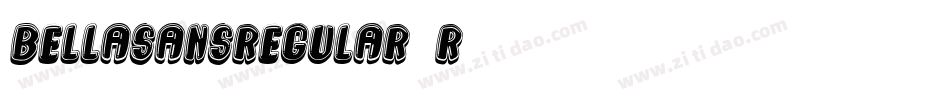 BellaSansRegular-05R4字体转换