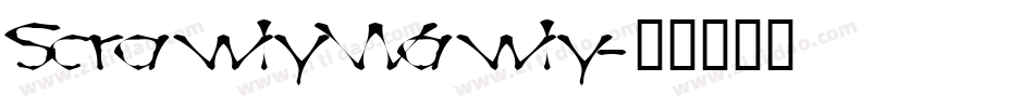 ScrawlyWawly字体转换
