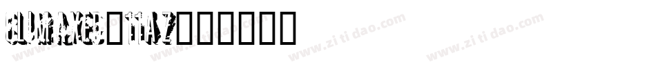 Climaxed-11AZ字体转换