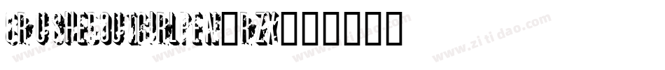 CrushedOutGirlPen-rzx字体转换