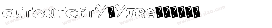 CutoutCity-YjRa字体转换