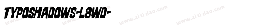 Typoshadows-l8wD字体转换