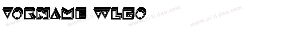 Vorname-WLgO字体转换