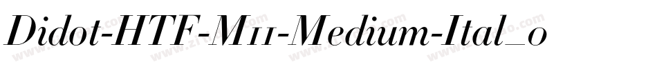 Didot-HTF-M11-Medium-Ital_0手机版字体转换