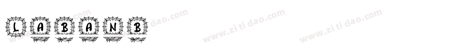 Labanb字体转换