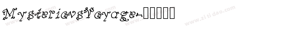 MysteriousVoyage字体转换