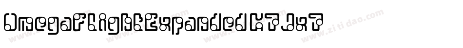 OmegaFlightExpanded-K7Jx7字体转换