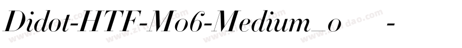 Didot-HTF-M06-Medium_0手机版字体转换