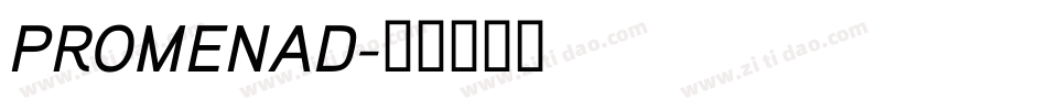 PROMENAD字体转换