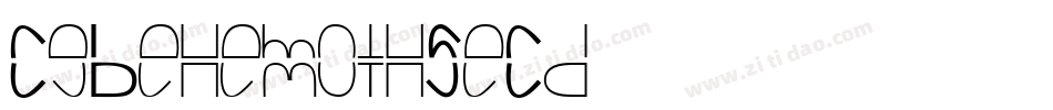 CgBehemothSeCd字体转换