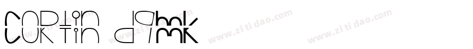 Cortin-d9MK字体转换