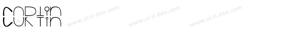 Cortin字体转换