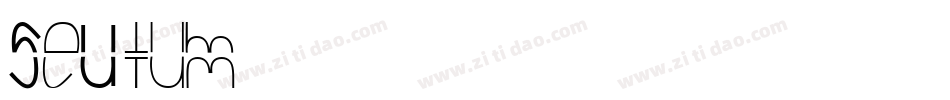 SeUtum字体转换