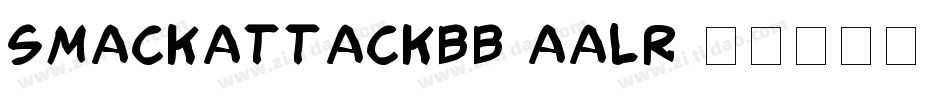 Smackattackbb-aaLR字体转换