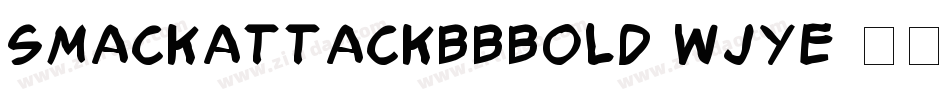 SmackattackbbBold-WJYE字体转换
