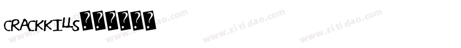 CRACKKILLS字体转换