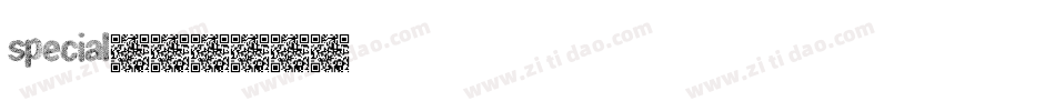 special字体转换